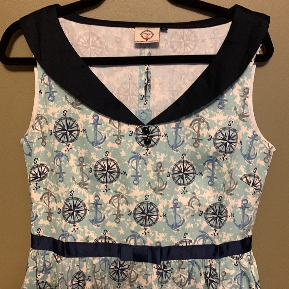 Retro Compass Dress